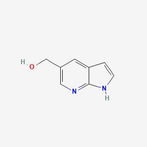 molecular formula C8H8N2O B1359158 (1H-Pyrrolo[2,3-b]pyridin-5-yl)methanol CAS No. 849067-97-6