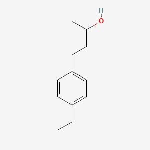 molecular formula C12H18O B13591582 4-(4-Ethylphenyl)butan-2-ol 