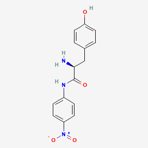 molecular formula C15H15N3O4 B1359162 H-Tyr-pna CAS No. 52551-07-2