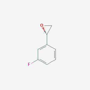 molecular formula C8H7FO B1359168 (R)-(3-Fluorophenyl)oxirane CAS No. 403501-35-9