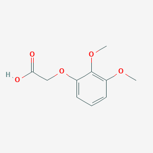 molecular formula C10H12O5 B13591791 2-(2,3-Dimethoxyphenoxy)acetic acid CAS No. 90296-07-4