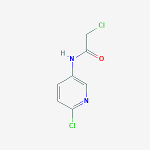 2-chloro-N-(6-chloropyridin-3-yl)acetamide