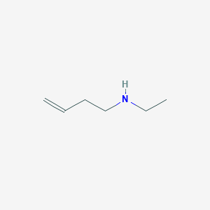 molecular formula C6H13N B13592170 (But-3-en-1-yl)(ethyl)amine 
