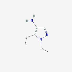 1,5-diethyl-1H-pyrazol-4-amine