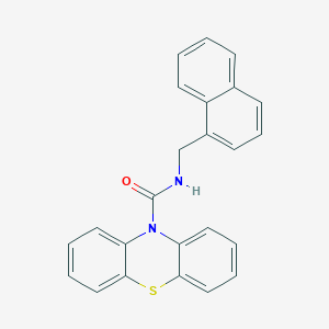 molecular formula C24H18N2OS B13592398 N-[(naphthalen-1-yl)methyl]-10H-phenothiazine-10-carboxamide 