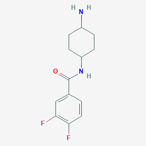 molecular formula C13H16F2N2O B1359248 N-(4-aminocyclohexyl)-3,4-difluorobenzamide CAS No. 771545-82-5