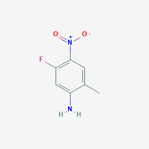 molecular formula C7H7FN2O2 B1359261 5-Fluoro-2-methyl-4-nitroaniline CAS No. 633327-50-1