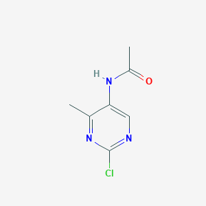 molecular formula C7H8ClN3O B1359262 N-(2-Chloro-4-methylpyrimidin-5-YL)acetamide CAS No. 633328-96-8