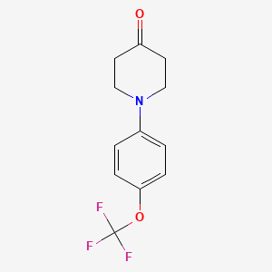 1-[4-(Trifluoromethoxy)phenyl]piperidin-4-one