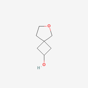molecular formula C7H12O2 B13592693 6-Oxaspiro[3.4]octan-2-ol 