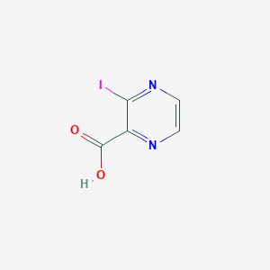 molecular formula C5H3IN2O2 B1359276 3-Iodopyrazine-2-carboxylic acid CAS No. 212471-40-4