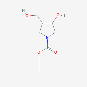 tert-Butyl 3-hydroxy-4-(hydroxymethyl)pyrrolidine-1-carboxylate