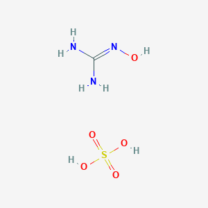 molecular formula CH7N3O5S B013593 Hydroxyguanidine sulfate CAS No. 6345-29-5