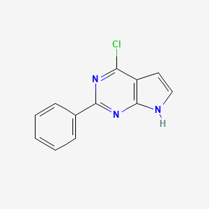 4-Chloro-2-phenyl-7H-pyrrolo[2,3-d]pyrimidine