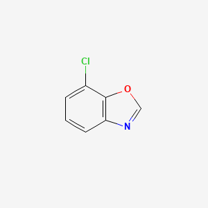 molecular formula C7H4ClNO B1359311 7-Chlorobenzo[d]oxazole CAS No. 1243378-99-5