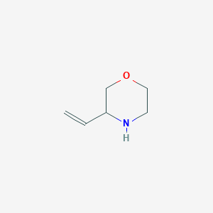 molecular formula C6H11NO B1359316 3-Vinylmorpholine CAS No. 148860-48-4