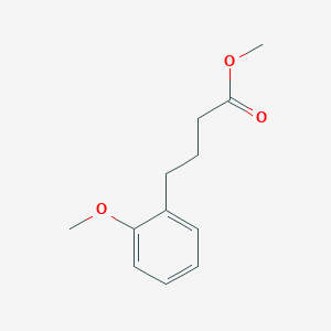 molecular formula C12H16O3 B13593429 Methyl4-(2-methoxyphenyl)butanoate CAS No. 93108-08-8