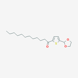 5-(1,3-Dioxolan-2-YL)-2-thienyl undecyl ketone