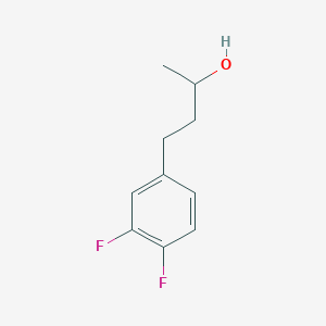 molecular formula C10H12F2O B13594354 4-(3,4-Difluorophenyl)butan-2-ol 