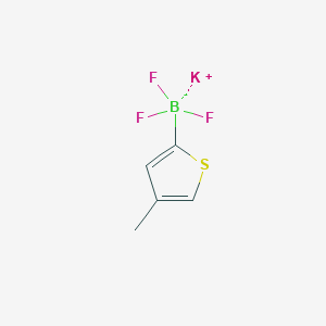 molecular formula C5H5BF3KS B1359443 Potassium 4-methylthiophene-2-trifluoroborate CAS No. 1111732-75-2