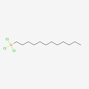 molecular formula C12H25Cl3Si B1359458 三氯十二烷基硅烷 CAS No. 4484-72-4