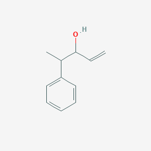 molecular formula C11H14O B13595531 4-Phenylpent-1-en-3-ol CAS No. 36004-05-4