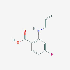B135964 N-allyl-4-fluoroanthranilic acid CAS No. 128992-69-8