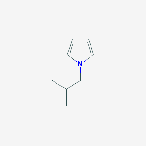 molecular formula C8H13N B1359676 1-Isobutyl-1H-pyrrole CAS No. 20884-13-3