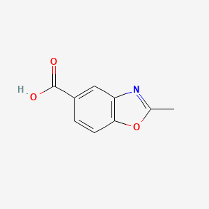 molecular formula C9H7NO3 B1359678 2-甲基苯并[d]恶唑-5-羧酸 CAS No. 90322-32-0