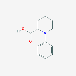 molecular formula C12H15NO2 B1359680 1-苯基哌啶-2-羧酸 CAS No. 743422-75-5