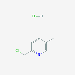 molecular formula C7H9Cl2N B1359685 2-(氯甲基)-5-甲基吡啶盐酸盐 CAS No. 71670-70-7