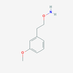 molecular formula C9H13NO2 B13596876 O-[2-(3-Methoxyphenyl)ethyl]hydroxylamine CAS No. 630108-43-9