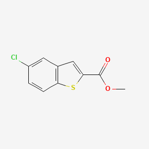 molecular formula C10H7ClO2S B1359691 Methyl 5-chloro-1-benzothiophene-2-carboxylate CAS No. 35212-96-5
