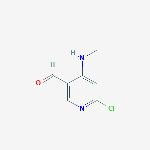 6-Chloro-4-(methylamino)nicotinaldehyde