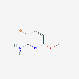 molecular formula C6H7BrN2O B1359717 3-Bromo-6-methoxypyridin-2-amine CAS No. 511541-63-2