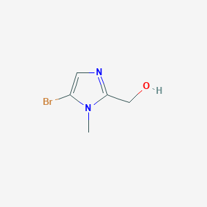 molecular formula C5H7BrN2O B1359727 (5-Bromo-1-methyl-1H-imidazol-2-yl)methanol CAS No. 861362-06-3