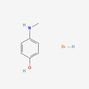 molecular formula C7H10BrNO B1359728 4-(Methylamino)phenol hydrobromide CAS No. 33576-77-1