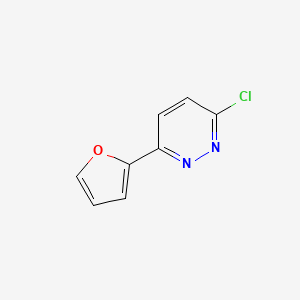 molecular formula C8H5ClN2O B1359738 3-Chloro-6-(furan-2-yl)pyridazine CAS No. 38530-08-4