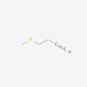 molecular formula C5H8S B13597539 4-(Methylsulfanyl)but-1-yne 