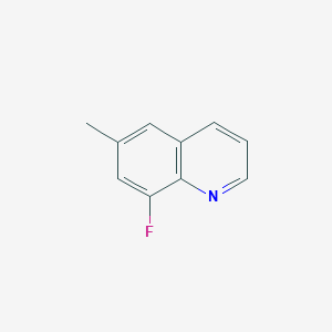 B1359758 8-Fluoro-6-methylquinoline CAS No. 1050910-73-0