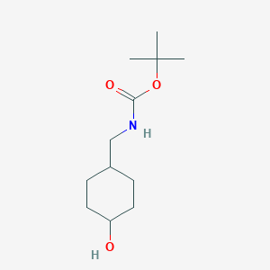 molecular formula C12H23NO3 B1359763 叔丁基((4-羟基环己基)甲基)氨基甲酸酯 CAS No. 1021919-45-8