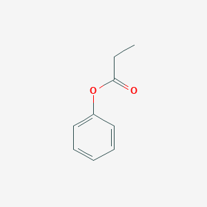 molecular formula C9H10O2 B135977 Phenyl propionate CAS No. 132899-52-6
