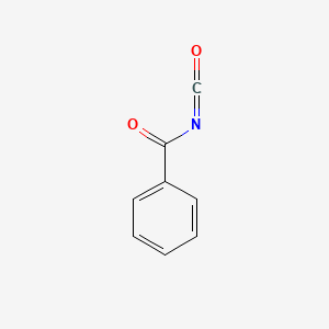 molecular formula C8H5NO2 B1359771 Benzoyl isocyanate CAS No. 4461-33-0