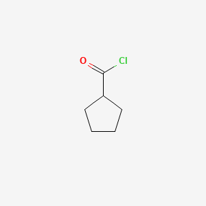 molecular formula C6H9ClO B1359772 Cyclopentanecarbonyl chloride CAS No. 4524-93-0