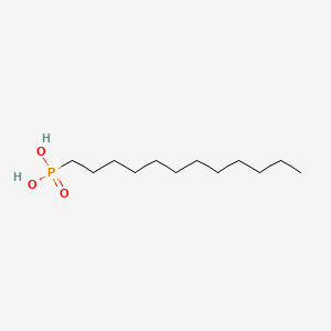 molecular formula C12H27O3P B1359782 Dodecylphosphonic acid CAS No. 5137-70-2