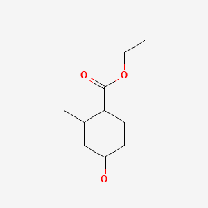 B1359784 Ethyl 2-methyl-4-oxocyclohex-2-enecarboxylate CAS No. 487-51-4