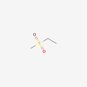 molecular formula C3H8O2S B1359786 Ethyl methyl sulfone CAS No. 594-43-4
