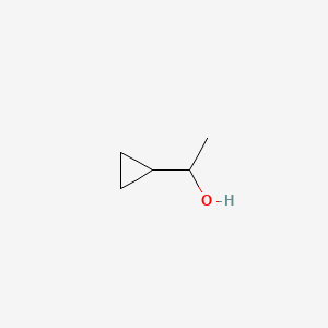 molecular formula C5H10O B1359789 1-环丙基乙醇 CAS No. 765-42-4