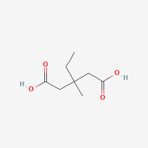 molecular formula C8H14O4 B1359791 3-Ethyl-3-methylglutaric acid CAS No. 5345-01-7