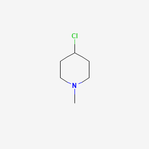 molecular formula C6H12ClN B1359792 4-Chloro-1-methylpiperidine CAS No. 5570-77-4